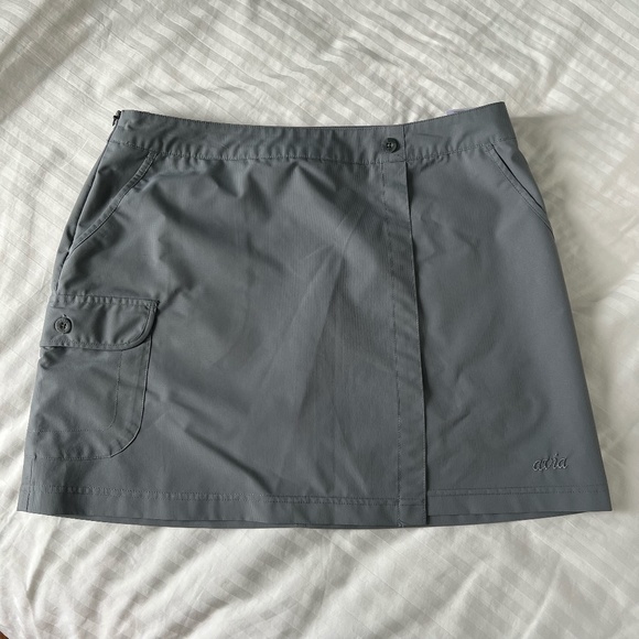 Avia - Grey Sports skirt with hidden short - Picture 1 of 10